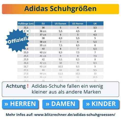 nike schuhgröße herren in adidas vergleich